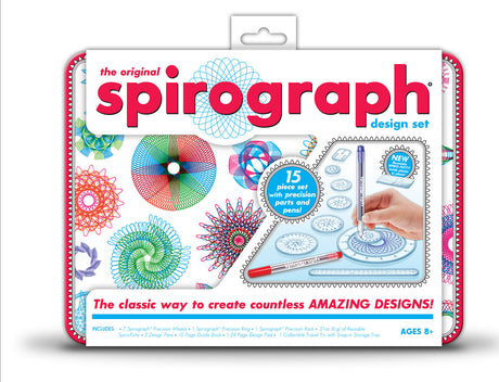 Original Spirograph Design Set Tin