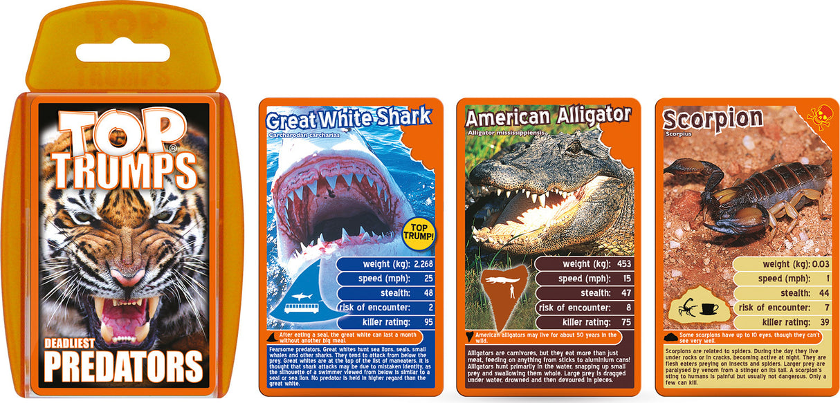 Predators Top Trumps