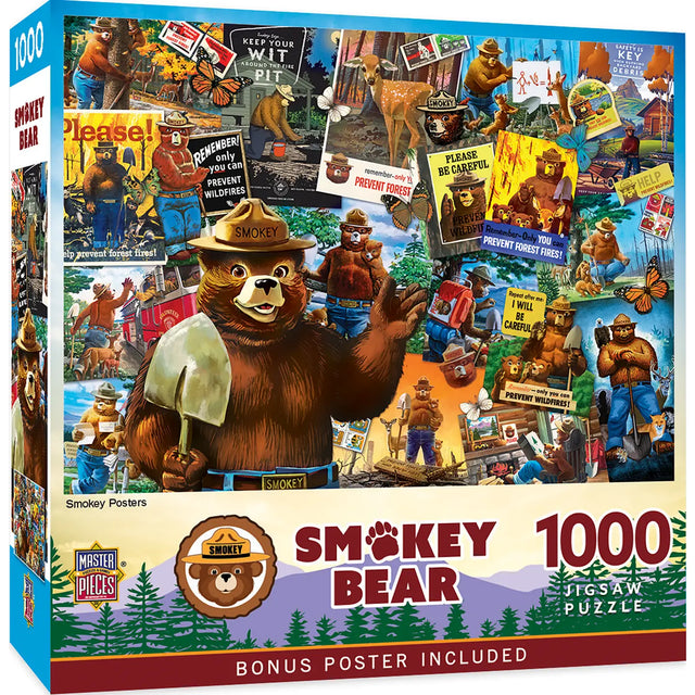 Smokey the Bear Poster 1000Pc Puzzle