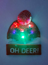 Blinking Beanie - Oh Deer