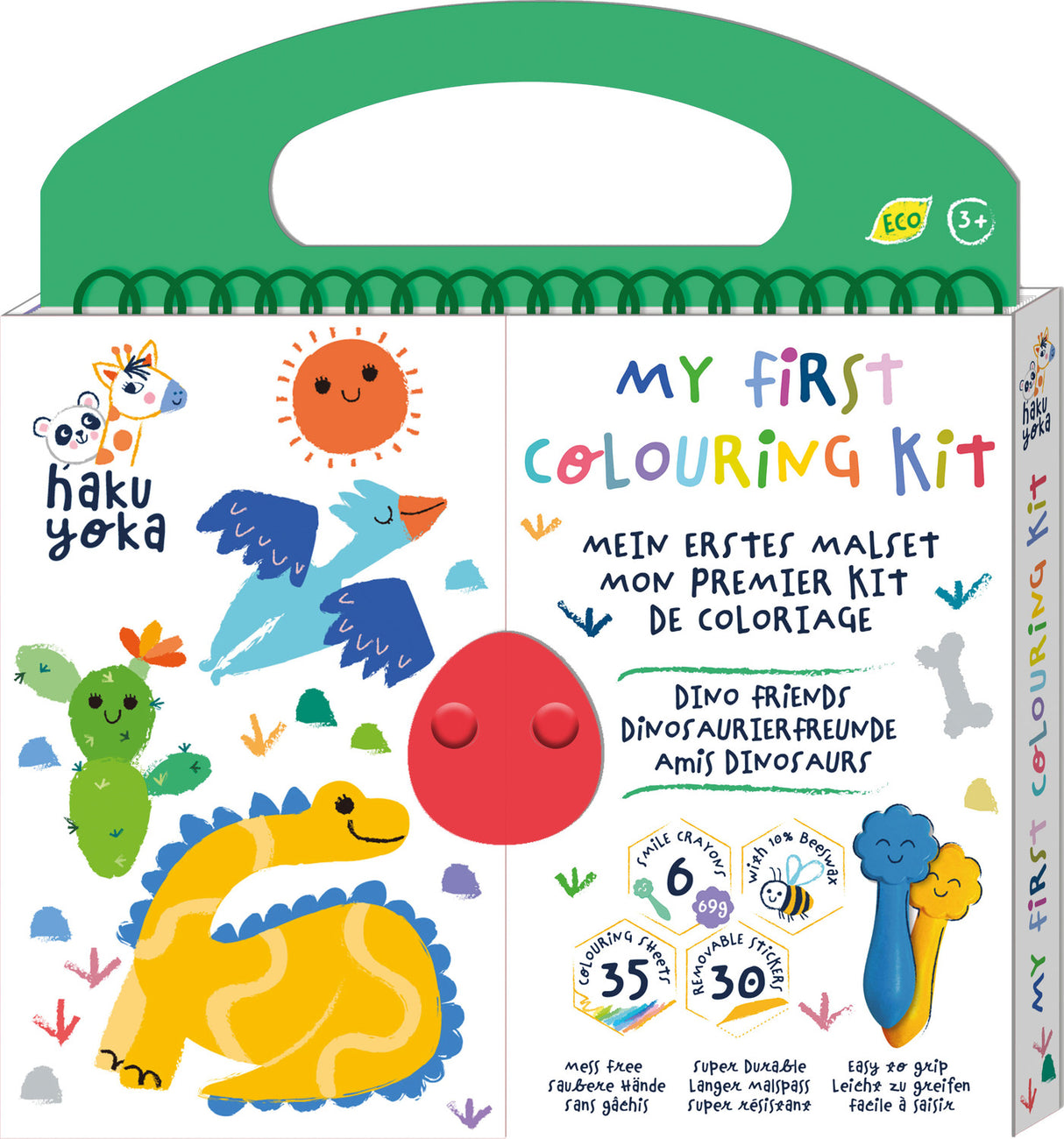 My First Colouring Kit - Dino Friends