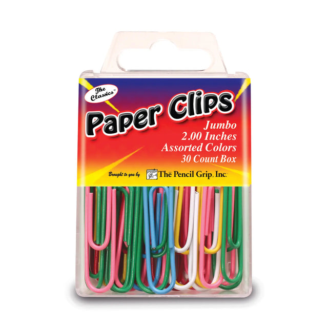 Jumbo Paper Clip - Assorted Colors