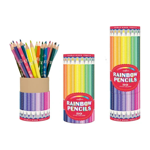 Rainbow 25 Double-Sided Pencils
