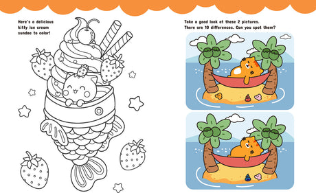 Kittens & Friends: Kawaii Activity Fun (With Over 200 Stickers!)