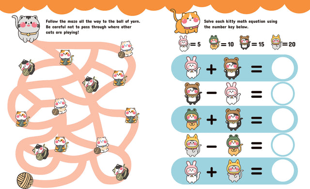 Kittens & Friends: Kawaii Activity Fun (With Over 200 Stickers!)
