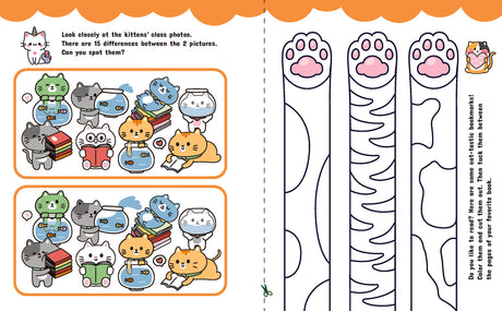 Kittens & Friends: Kawaii Activity Fun (With Over 200 Stickers!)
