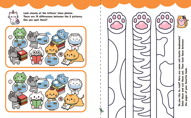 Kittens & Friends: Kawaii Activity Fun (With Over 200 Stickers!)