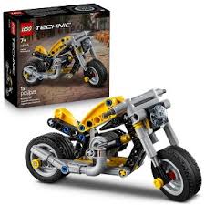Lego Yellow Motorcycle