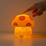 Mushi Ambient Mushroom Night Light - Orange