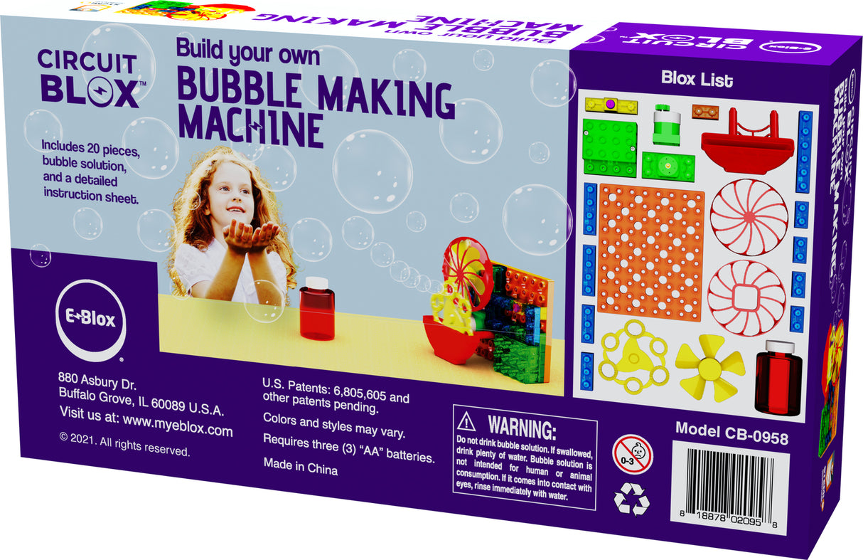 Circuit Blox Build Your Own Bubble Machine