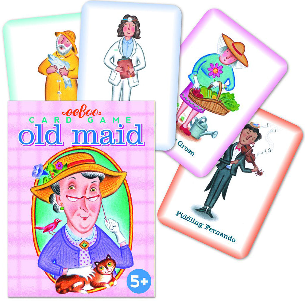 Old Maid Playing Cards