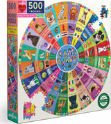 Dogs of the World 500 Piece Puzzle