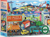 Vehicles 20 Piece Puzzle