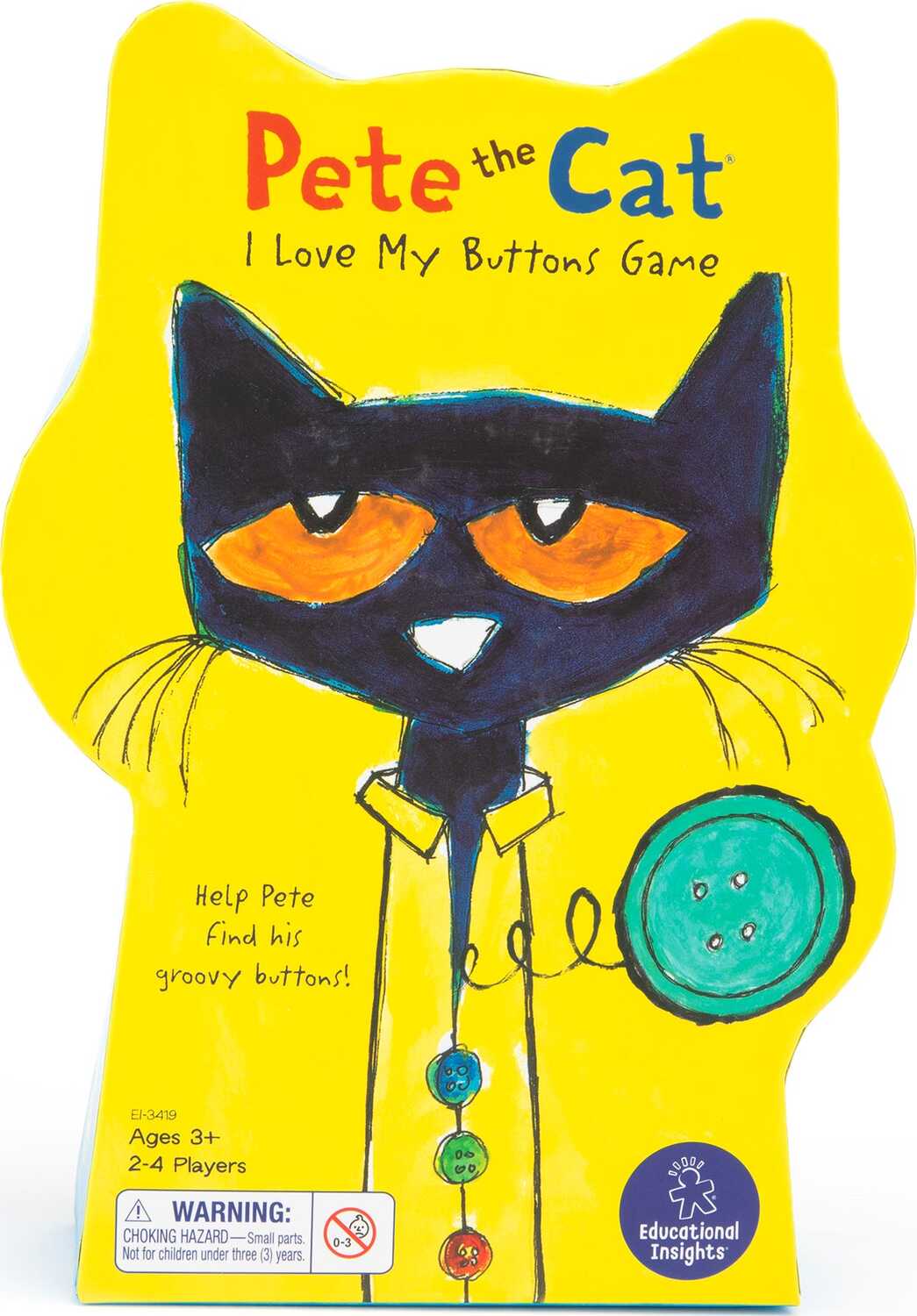 Pete the Cat® I love My Buttons Game