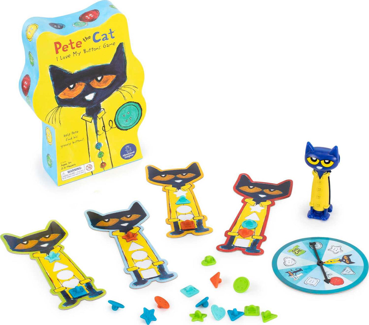 Pete the Cat® I love My Buttons Game