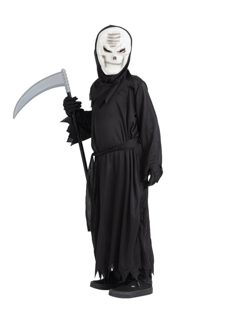 Dress Up America Grim Reaper Costume for Kids | Toddler 4