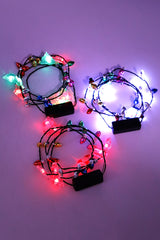 Christmas LED Mini String Light Bulb Necklace