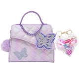 Fancy Crossbody Handbag - Tie Dye Butterfly
