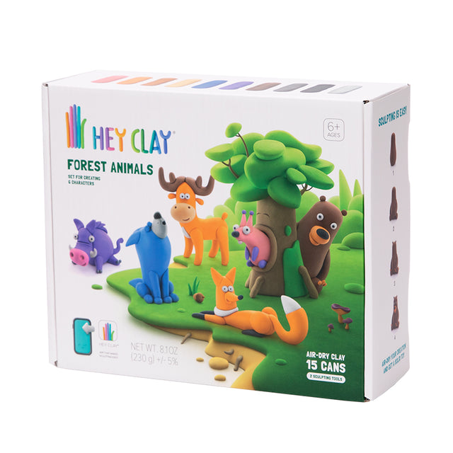 Hey Clay - Forest Animals