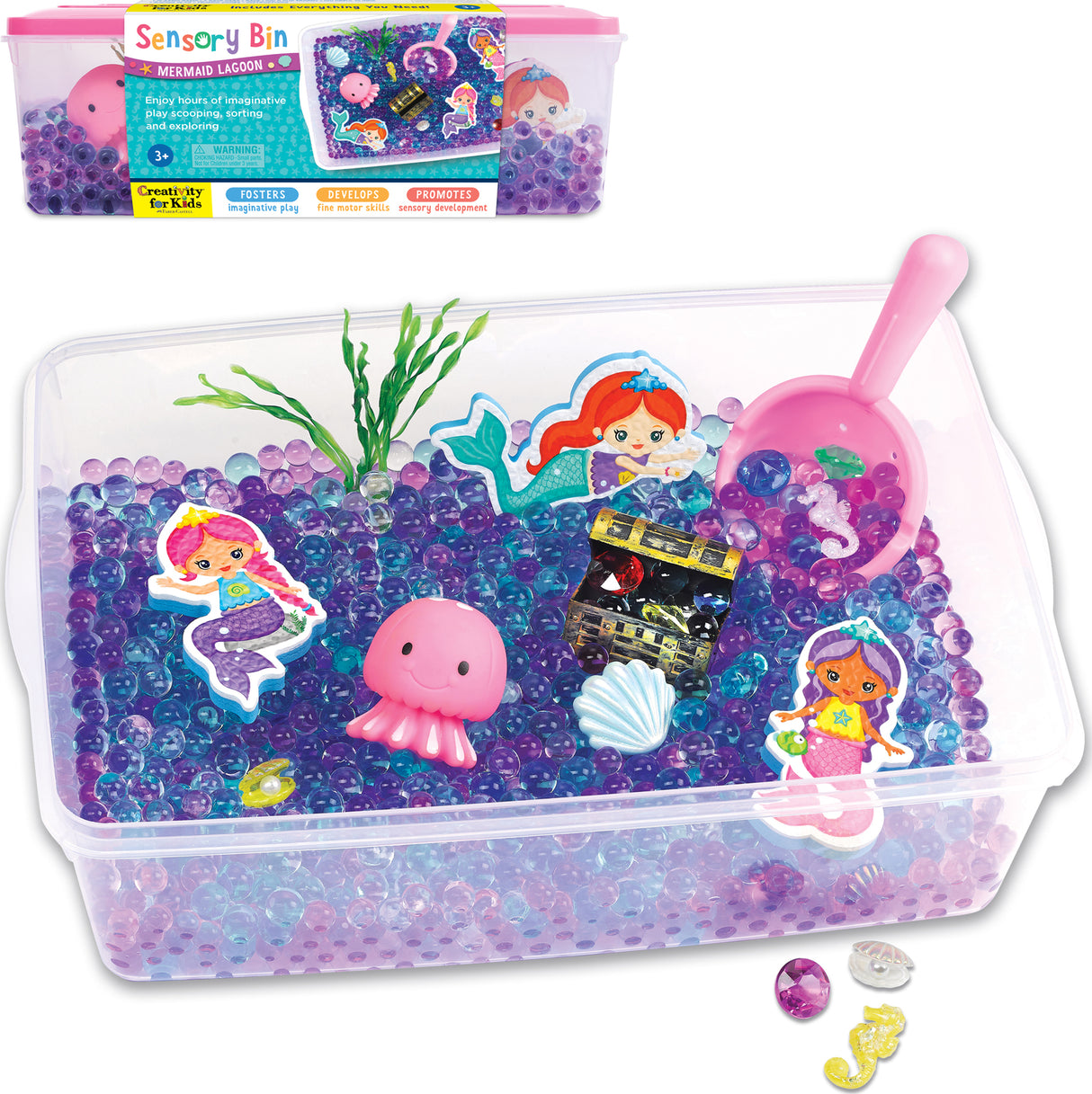 Sensory Bin Mermaid Lagoon