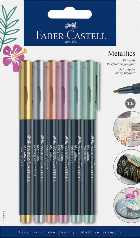 Metallic Markers - 6 ct.