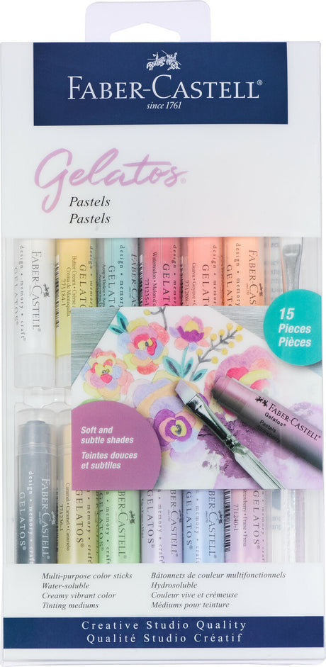 Gelatos® Pastels - 15 Piece Set