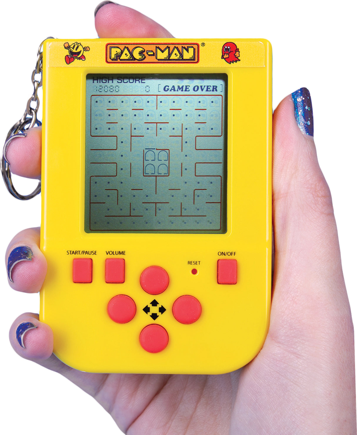 PAC-MAN Keyring Arcade Game