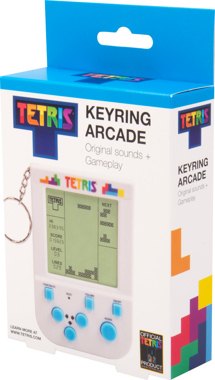 Tetris Keyring Arcade Game