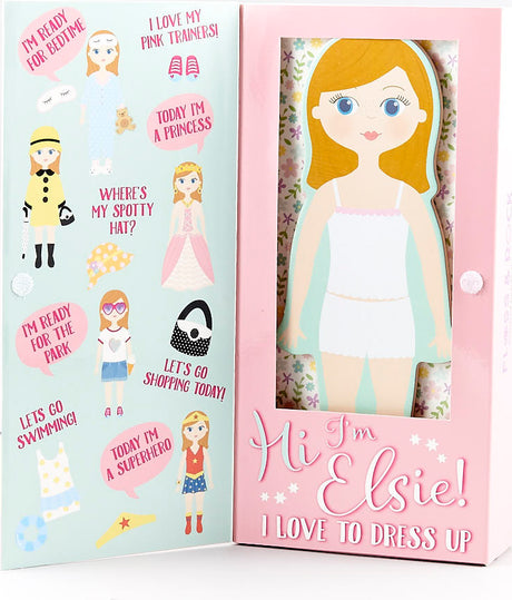 Elsie Magnetic Dress up Doll