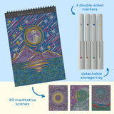 FlowArt® - Dot-By-Letter, Into the Galaxy (Metallic)