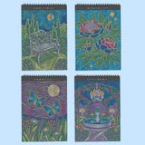 FlowArt: Dot-by-Letter, Moonlit Garden (Metallic)
