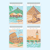 FlowArt Mini, Postcard Places