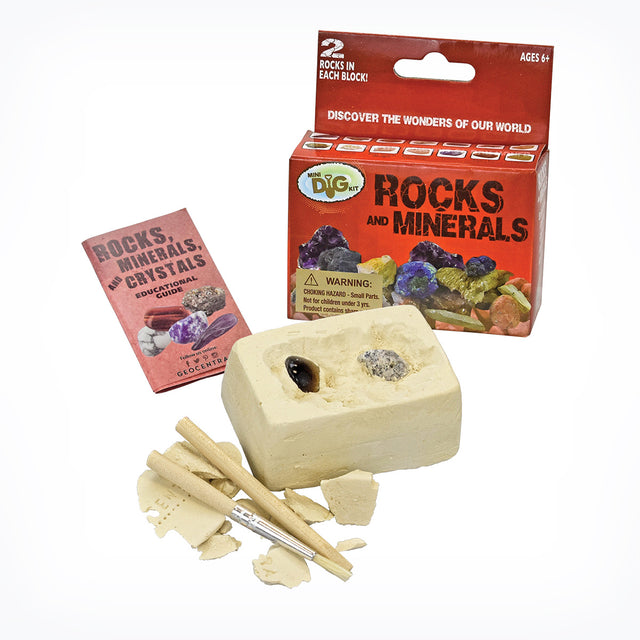 Rock & Mineral Mini Dig Kits