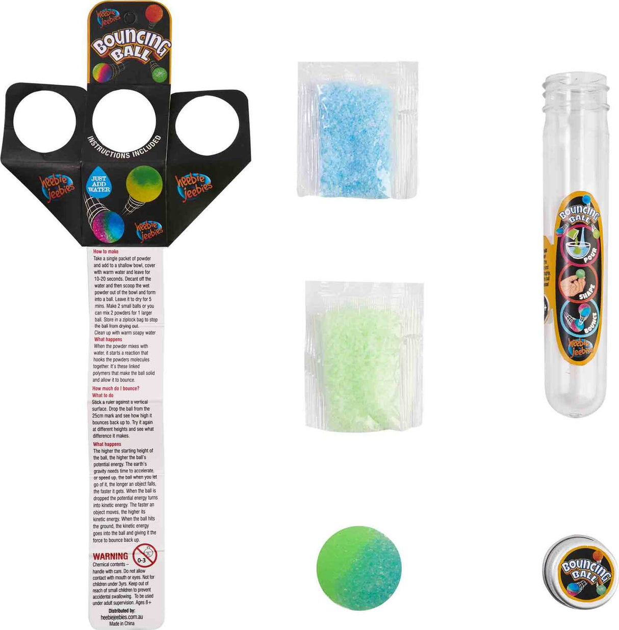 Hi Bounce Ball Test Tube