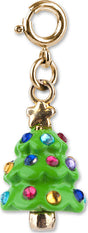 Gold Christmas Tree Charm