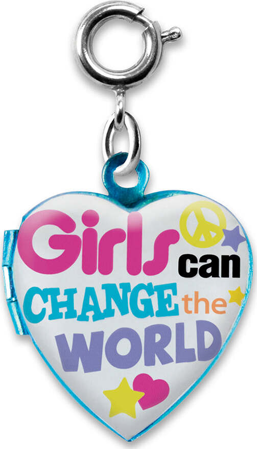 Girls Can Change the World Charm