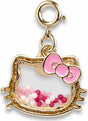 Gold Hello Kitty Shaker Charm