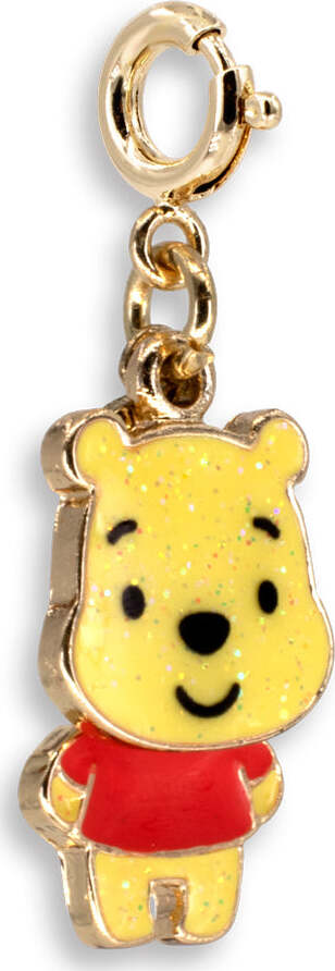 Gold Swivel Pooh Charm