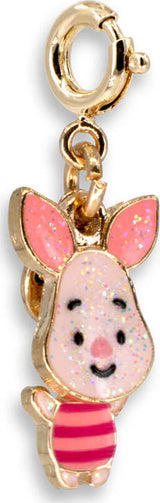 Gold Swivel Piglet Charm