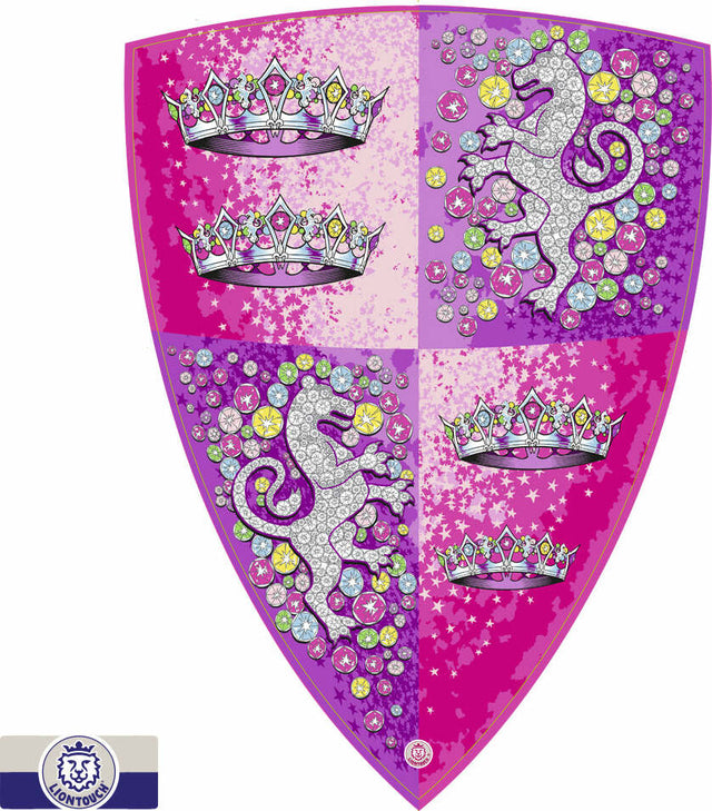 Liontouch Pretend-Play Foam Crystal Princess Shield