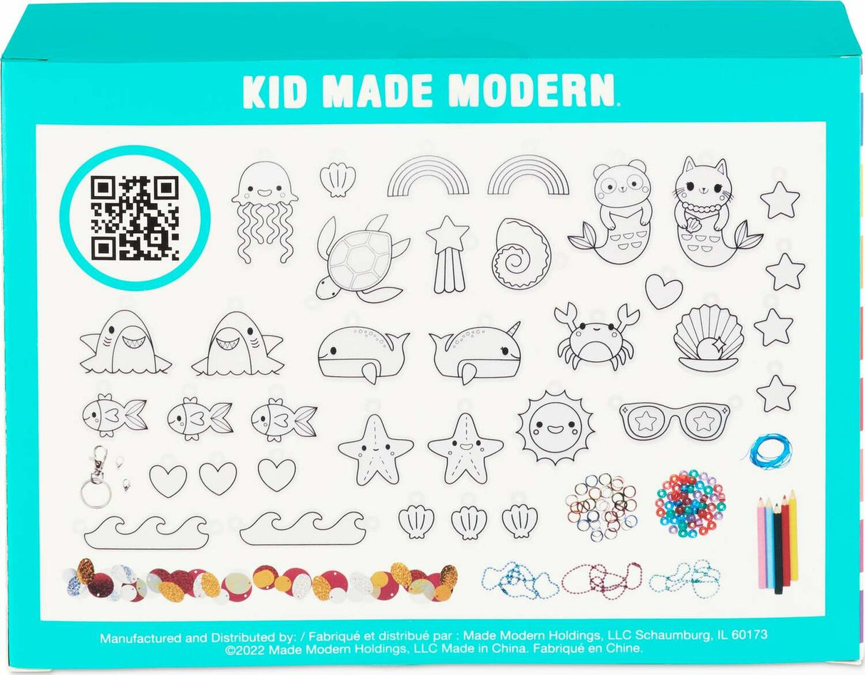 Kid Made Modern Shrink Art Jewelry Kit - Under The Sea