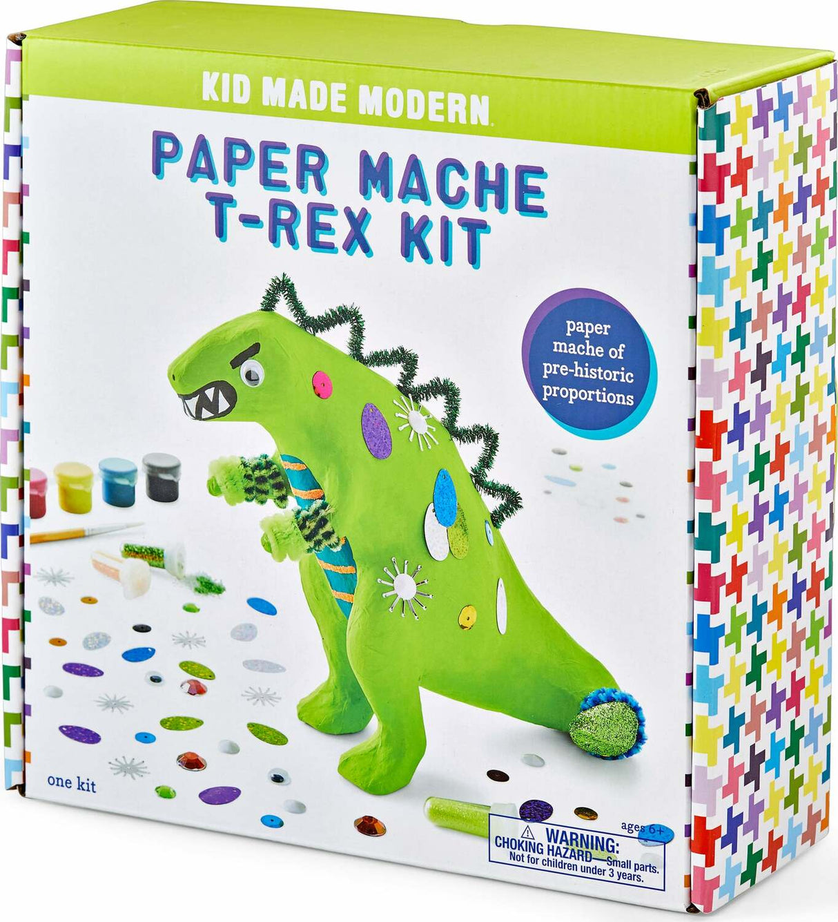 Kid Made Modern Paper Mache T-Rex Kit