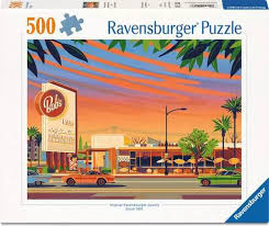 American Diner 500 Pc Puzzle