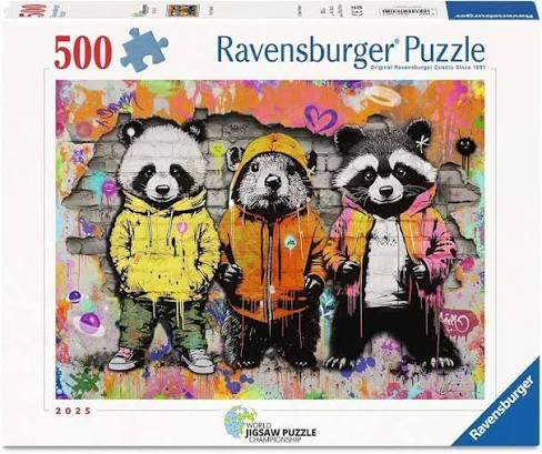 Furry Friends 500 Pc Puzzle
