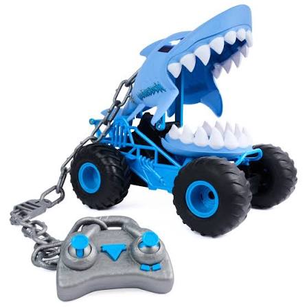Monster Jam Chomping Megalodon RC Truck, 1:15 Scale