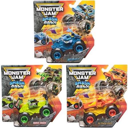 Monster Jam Smash & Bash Assorted