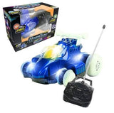 Light up Remote control Stunt Vehicle w/ winding action