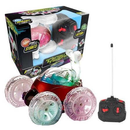 Light up Remote control Stunt Vehicle w/ winding action