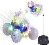 Light up Remote control Stunt Vehicle w/ winding action