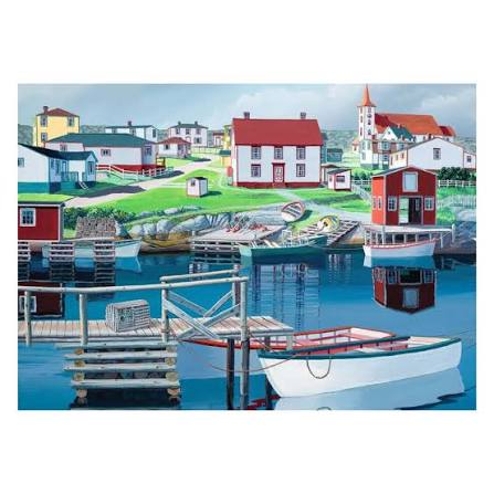 Greenspond Harbor 1000 pc Puzzle